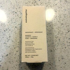 Evolvetogether deodorant - rose mandarin